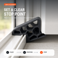 🚪 Köp 1 få 1 gratis 🛡️ Secure Track Door Stop – säker dörrstopp, stötdämpande & minimalistisk design – perfekt för skjutdörrar, fönster och balkongdörrar ✨🏠
