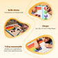 🎁Montessori Magnetisk bok Fraktionspussel för barn