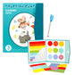 🎁Montessori Magnetisk bok Fraktionspussel för barn