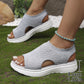 🏝️👡Women's Breathable Knit Platform Sandals🎁