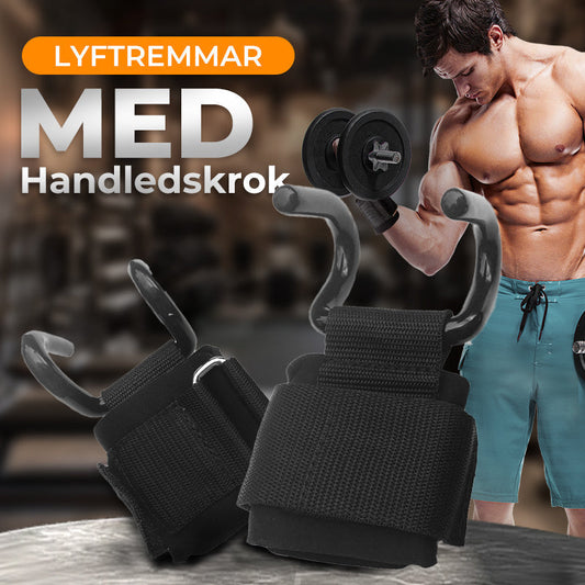 🔥Het rea 50 % rabatt🔥 Tunga handledsremmar för tyngdlyftning
