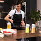 Bärbar 2-i-1 Sprayflaska för Eteriska Oljor – Fin Dimma, Läckagesäker & Perfekt För Matlagning, Bakning & Aromaterapi 🧑‍🍳
