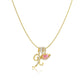 💖 LETZTER TAG – 57 % RABATT ✨ 3-lagige Anhänger-Halsketten mit Initialen A-Z 🎀 | Personalisiert & elegant