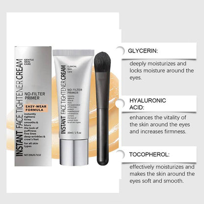 🔥Instant Makeup Primer för ansiktet No-Filter Primer Instant Skin Tightener✨