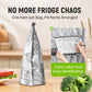 🔥Globalt populärt🍗 Begränsad tid! Köp 3 få 2 gratis🥦Återanvändbara förslutningsbara förvaringspåsar i aluminiumfolie🥦