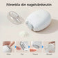 💅2-i-1 elektrisk nagelklippare och polerare