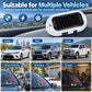 🚨50 % RABATT🚗Kompakt solcellsdriven LED-blinklampa med stöldskydd