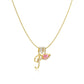 💖 LETZTER TAG – 57 % RABATT ✨ 3-lagige Anhänger-Halsketten mit Initialen A-Z 🎀 | Personalisiert & elegant