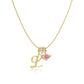 💖 LETZTER TAG – 57 % RABATT ✨ 3-lagige Anhänger-Halsketten mit Initialen A-Z 🎀 | Personalisiert & elegant