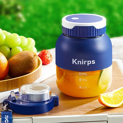 🔥Riktigt bra erbjudande🔥Laddningsbar juice-mugg – liten bärbar personlig mixer