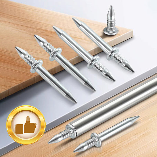 🔨 KÖP 3 FÅ 2 GRATIS! ✨ Sömlösa Sheepshead-spikar – Kolstål, Märker Inte Ytan & Lätt att Installera ⚙️