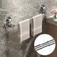 🛁 Light Luxury No-Punch – infällbar handdukshängare med sugkopp✨
