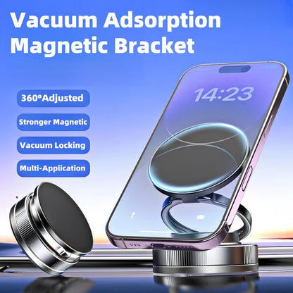 🔥Buy More Save More🔄360° Justerbar vakuum magnetisk telefonhållare📱🚗