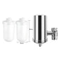 🚰 50% RABATT NU! ✨ Uppgraderad Kranvattenrenare - 5-filtersystem med Universalanslutning för Bättre Vattenkvalitet Hemma 💧🏠