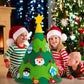 🔥Julrea – upp till 50 % rabatt🎅DIY filt 3D julgran för småbarn