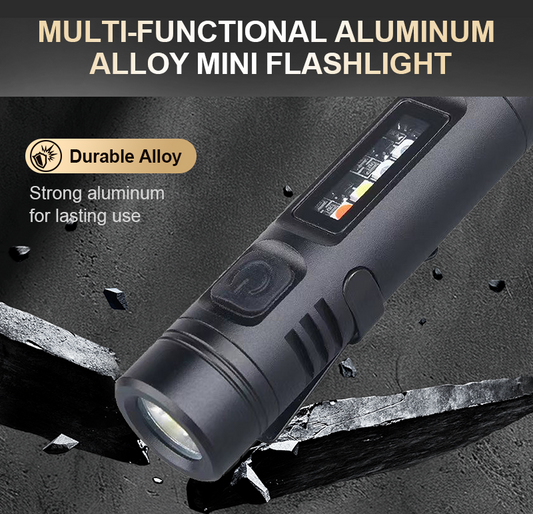 💡 Lipstick-Sized LED Flashlight | 3 Modes & Aircraft Aluminum | New Year Special Offer Sale 50% OFF | Perfect Pocket Emergency Light for Outdoor Adventures 🎁🔦