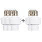 💡 KÖP 3 FÅ 2! ✨ E27 Rörelsesensor Ljussockel - Automatisk Tändning/Släckning med 180° Detekteringsvinkel för Energibesparing 🏠🔋