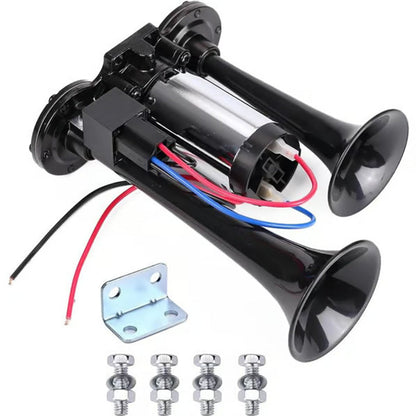 55 % RABATT📢 150 dB lastbilshögtalare｜🔧 Verktygsfri installation｜⚡ 12V/24V universal