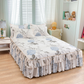 🛏️50% RABATT!🎀3-delat Volangsängkjol – Elegant Design, Fullständigt Skydd & Universell Passform 🛌