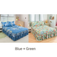 🛏️50% RABATT!🎀3-delat Volangsängkjol – Elegant Design, Fullständigt Skydd & Universell Passform 🛌