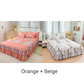 🛏️50% RABATT!🎀3-delat Volangsängkjol – Elegant Design, Fullständigt Skydd & Universell Passform 🛌