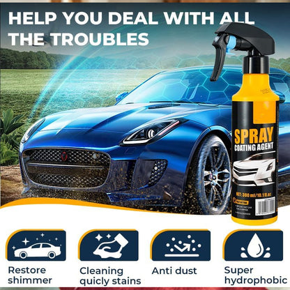 🚗 KÖP 2 FÅ 1 GRATIS! ✨ Högkvalitativ Billackering – Långvarig Glans, UV-skydd & Perfekt För En Utställningsliknande Finish 💎