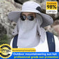 ⛰️ 50% RABATT NU! ☀️ Utomhus Bergsklättring Solhatt – UPF 50+, Nackflik & Ventilation – Perfekt För Vandring & Trekking 🧢