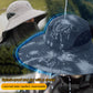 ⛰️ 50% RABATT NU! ☀️ Utomhus Bergsklättring Solhatt – UPF 50+, Nackflik & Ventilation – Perfekt För Vandring & Trekking 🧢