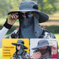 ⛰️ 50% RABATT NU! ☀️ Utomhus Bergsklättring Solhatt – UPF 50+, Nackflik & Ventilation – Perfekt För Vandring & Trekking 🧢