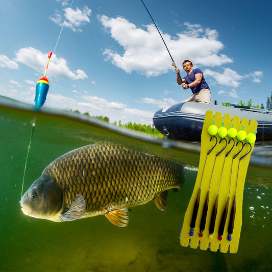 🥳 2026 HETFÖRSÄLJNING 🥳 💞 50 000+ SÅLDA! 🎣🌊 Högflytande flytkrok – Håller sig på perfekt djup, ljus färg lockar fler hugg. Vass högkolehaltigt stål. En spelförändrare för sportfiskare! 🐟✨