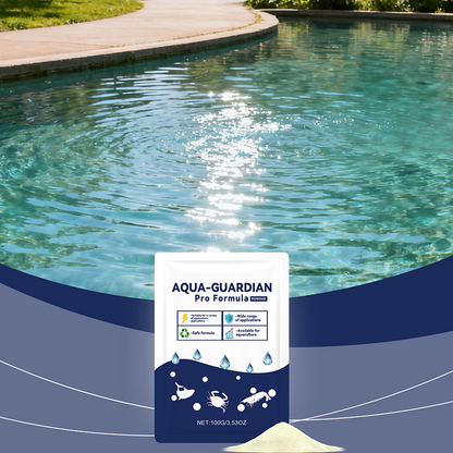 💧 Aqua-Guardian Pro Formula Vattenklargörare – Gör grumligt vatten klart på några minuter, skadar inte fiskar – för både söt- och saltvatten 🐠