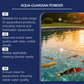 💧 Aqua-Guardian Pro Formula Vattenklargörare – Gör grumligt vatten klart på några minuter, skadar inte fiskar – för både söt- och saltvatten 🐠