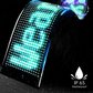 ✨📱 Flexibel multifunktionell LED-display med rullande text och programmerbara animationer – App-kontroll för skyltfönster, bilar och evenemang