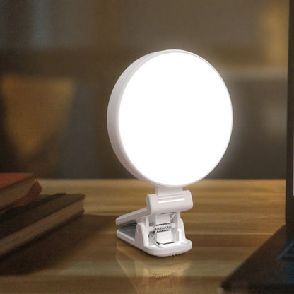 LED-videolampa med klämfäste och justerbar färgtemperatur