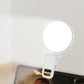 LED-videolampa med klämfäste och justerbar färgtemperatur